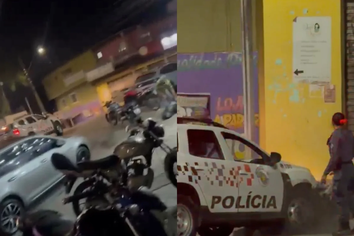 Motociclista é atropelado por PMs durante perseguição em Guarulhos