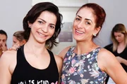 Priscila Guiné e Juliana Quagliotti