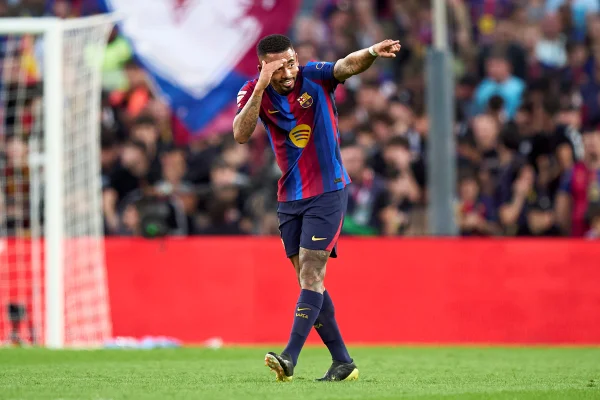 Foto colorida Gabriel Jesus, do Barcelona - Metrópoles