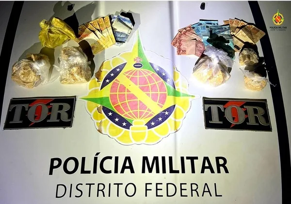 Porções de droga