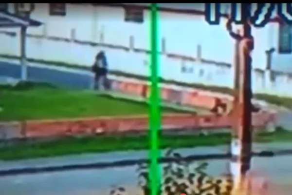 Print de vídeo onde criança de 11 anos é vítima de estupro