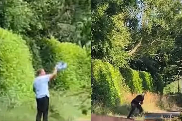Urubu ataca moradores e derruba ciclistas em vila na Inglaterra