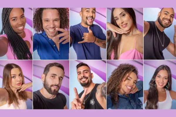 Montagem colorida dos pipocas do BBB24 - Metrópoles