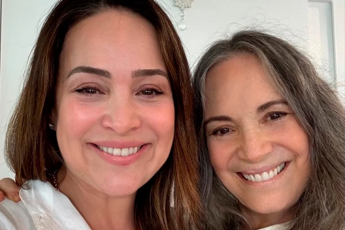 Gabriela e Regina Duarte Gabriela e Regina Duarte