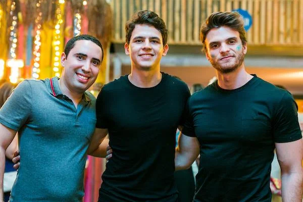 Matheus Amaral, Rodolfo Araujo e joão Holanda Matheus Amaral, Rodolfo Araujo e joão Holanda