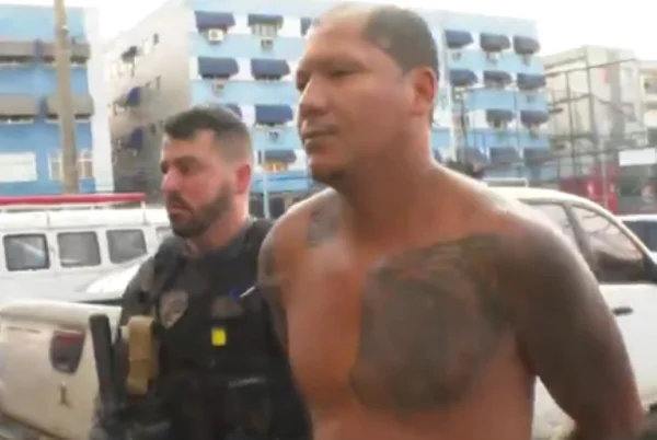 Imagem colorida de torcedor do Flamengo preso por tentativa de homicídio- Metrópoles