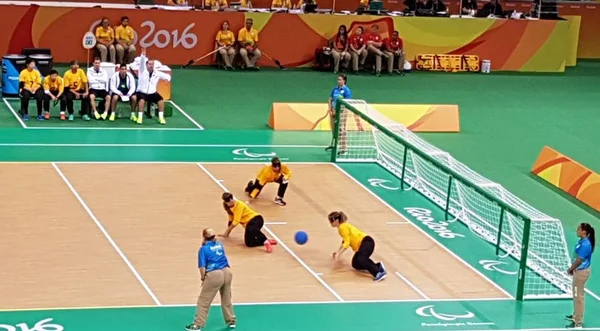 Brasil vence Estados Unidos no goalball feminino por 7 a 3