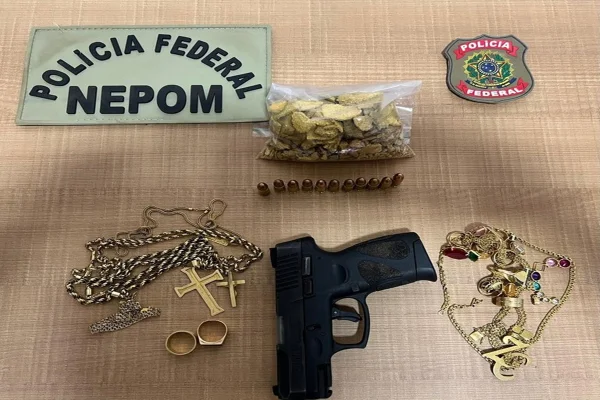 Ouro e armas: PF desmonta facção que “tocava o terror” em garimpo