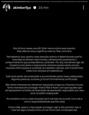 Amanda Kimberlly contou que procurou a polícia para denunciar ataques contra a filha