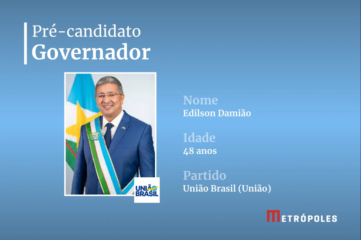 Edilson Damião é pré-candidato ao governo de Roraima para as eleições definitivas de outubro Edilson Damião é pré-candidato ao governo de Roraima para as eleições definitivas de outubro