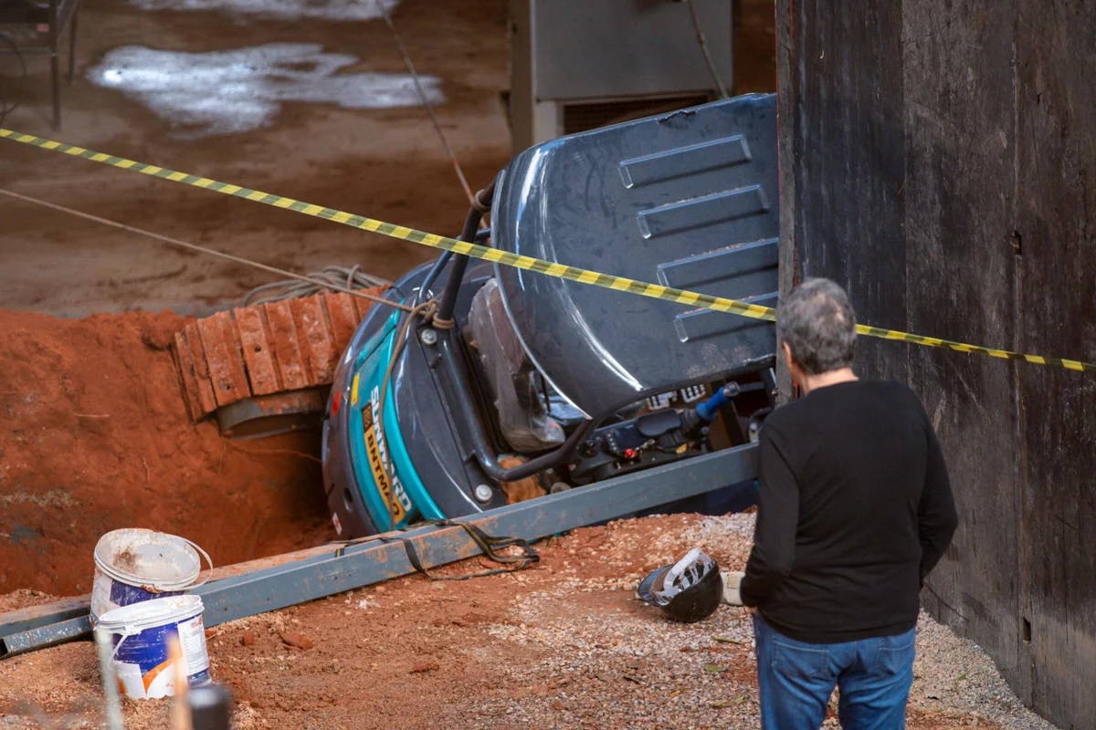 Obra de prédio da Lotus desaba na 116 Sul e trabalhador morre - imagem 7 Obra de prédio da Lotus desaba na 116 Sul e trabalhador morre - imagem 7