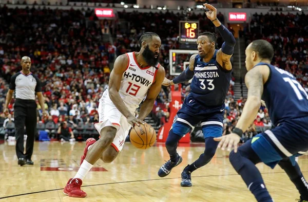 Harden passa dos 20 mil pontos e Rockets atropelam Timberwolves