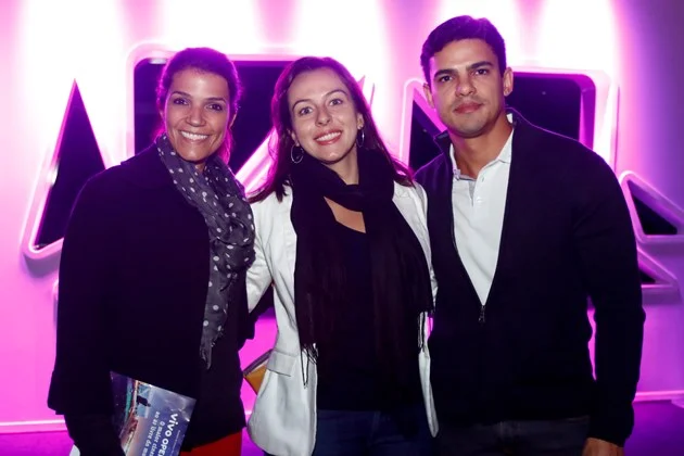 Daniela Pupe, Mariana Cardoso e Rafael Lima Daniela Pupe, Mariana Cardoso e Rafael Lima