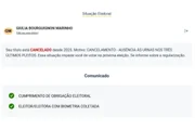 Situação eleitoral de Giulia Be