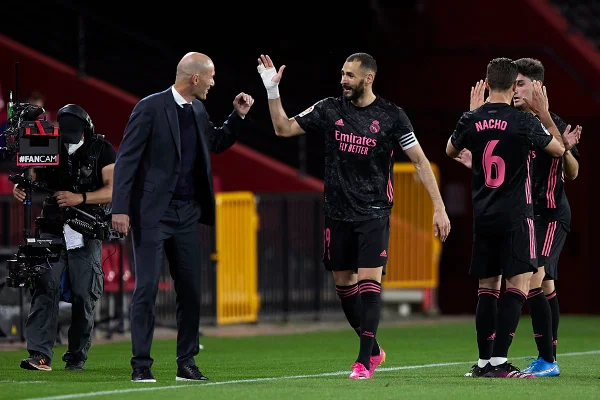 Zidane e Benzema Real Madrid