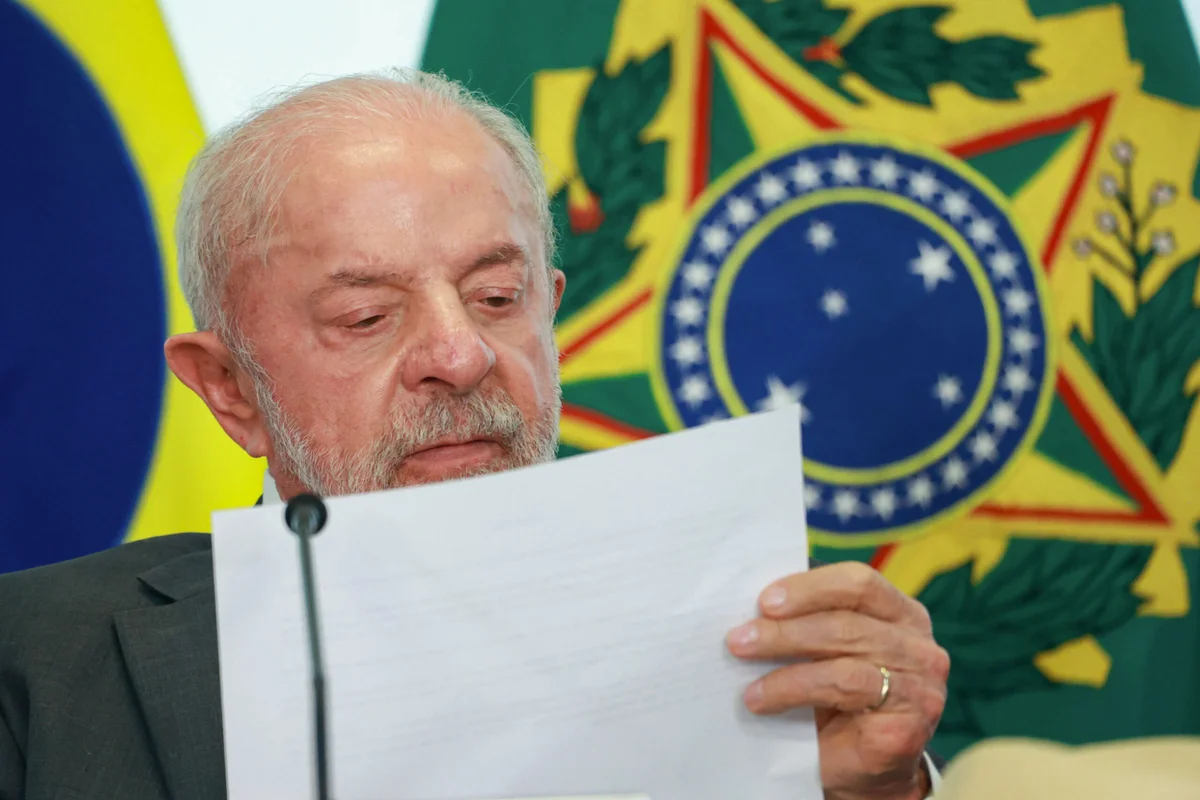 Presidente Lula durante audiência sobre Bets no Palácio do Planalto Presidente Lula durante audiência sobre Bets no Palácio do Planalto