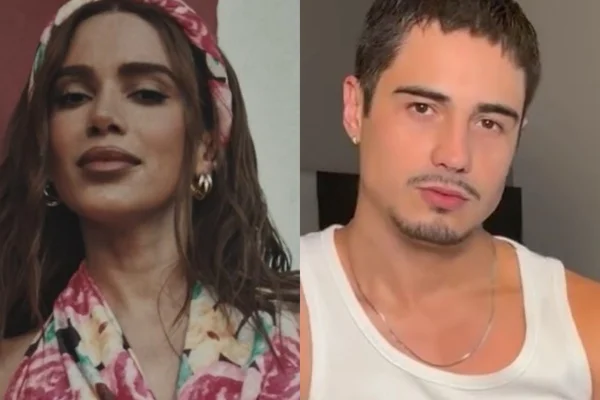 Anitta e Danilo Mesquita são flagrados ao beijos em bar do Rio - Metrópoles
