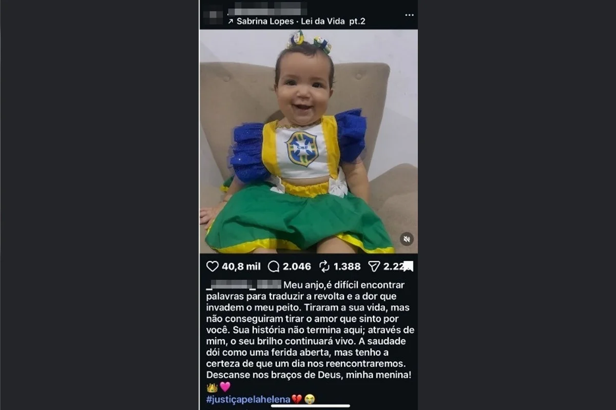 Outra postagem para a filha, Helena Outra postagem para a filha, Helena
