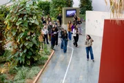 Convidados da visita mediada na exposição Constelações Contemporâneas