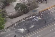 Parte da pista da Raposo foi interditada 