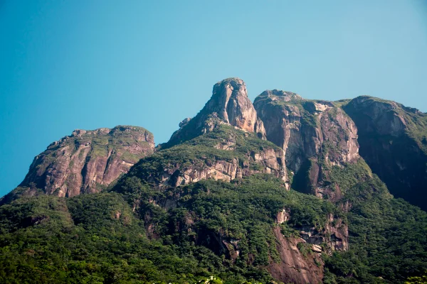 Serra do Mar no estado do Paraná. A vegetação faz parte das Reservas da Mata Atlântica do Sudeste, Patrimônio Mundial da UNESCO. Montanha. Metrópoles