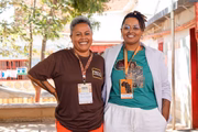Tássia Aguiar e Ray Preta