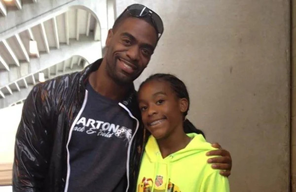 Bala perdida mata filha adolescente do velocista americano Tyson Gay