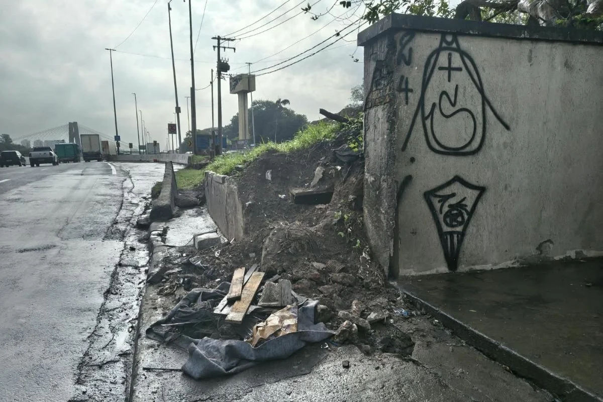 Ponte das Bandeiras, em São Paulo Ponte das Bandeiras, em São Paulo