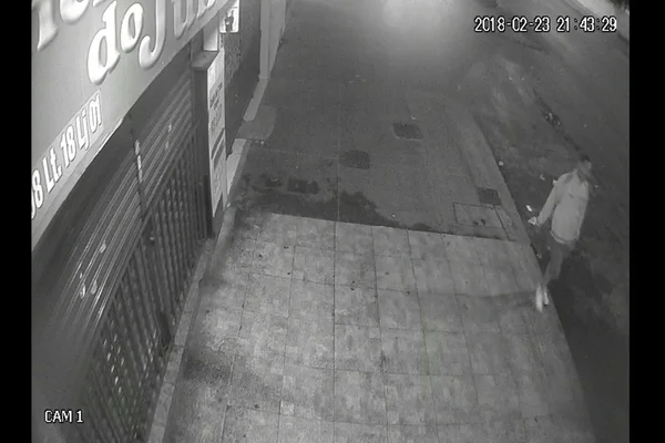 Polícia Civil divulga imagens de suspeito de matar comerciante no DF