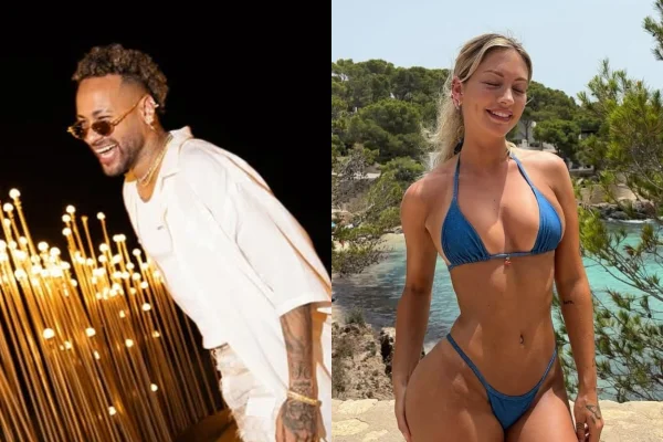 Modelo que foi “curtida” por Neymar já esteve com jogador no passado