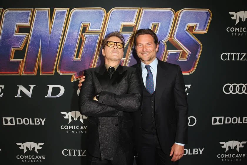 Robert Downey Jr. e Bradley Cooper Robert Downey Jr. e Bradley Cooper