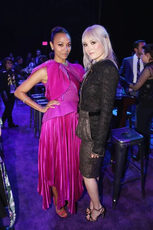 Zoe Saldana e Pom Klementieff Zoe Saldana e Pom Klementieff