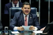 O presidente do Senado, Davi Alcolumbre O presidente do Senado, Davi Alcolumbre