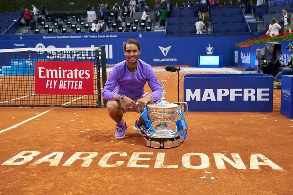 Rafael Nadal é campeão em Barcelona