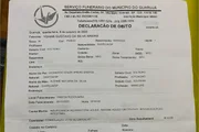 Atestado de óbito apontou como causa da morte insuficiência respiratória aguda, abdome agudo obstrutivo e intussuscepção intestinal 