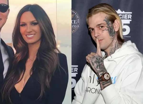 Na imagem, Aaron Carter e sua irmã gêmea, Angel - Metrópoles