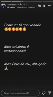 Nasce Oliver, primeiro neto de Joelma