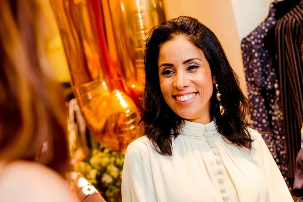 Janaína Ortiga é homenageada com espaço decorado na Prima Linea