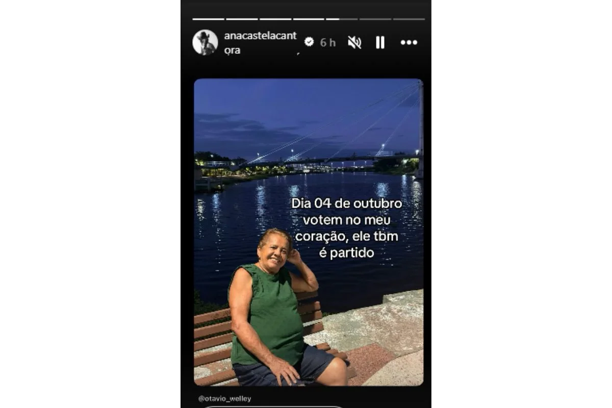 Ana Castela publicou meme sobre as eleições e não declarou voto Ana Castela publicou meme sobre as eleições e não declarou voto
