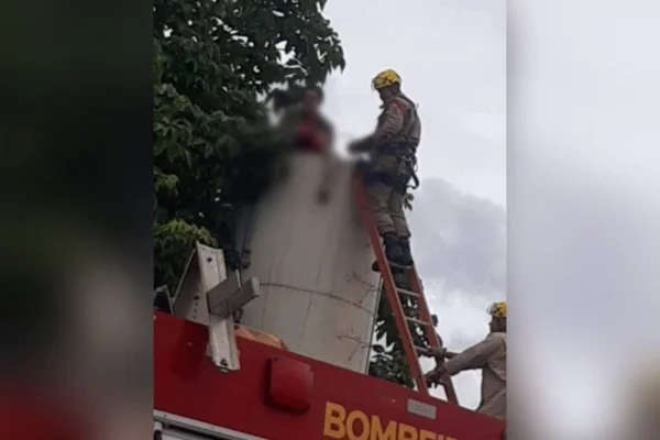 Pintor morre caixa dagua goias