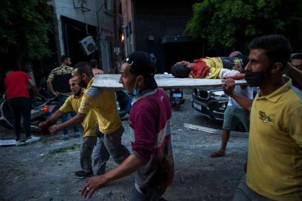 Explosão porto Líbano Beirute
