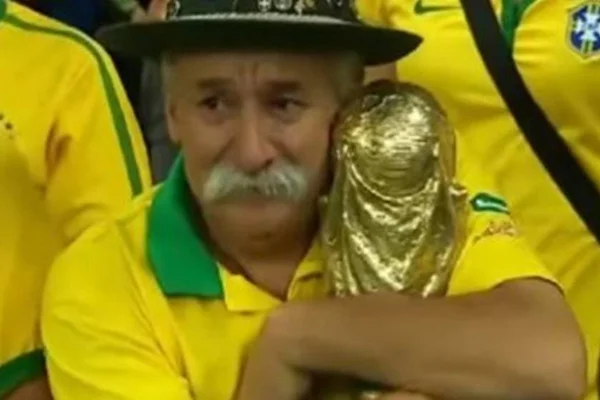 Homenagem de filhos ao torcedor símbolo do 7 x 1 emociona a web