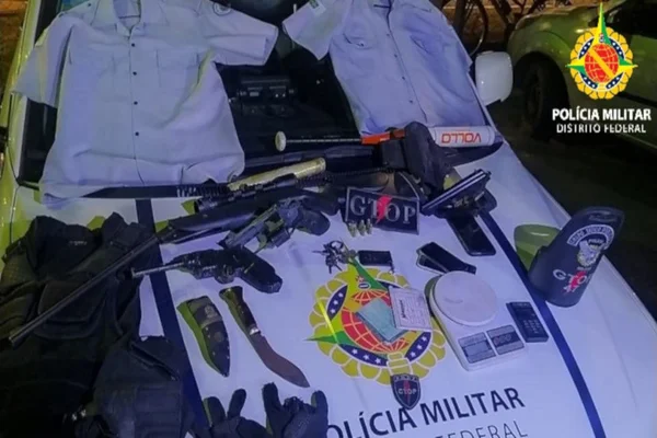 armas apreendidas