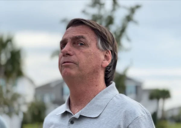 O ex-presidente Jair Bolsonaro
