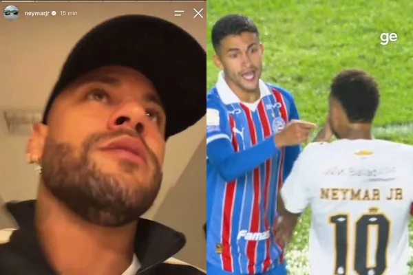 Foto colorida de Neymar e Nestor - Metrópoles