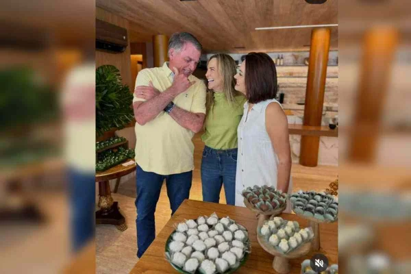 “Excelente notícia”, diz Celina Leão após Bolsonaro ter alta