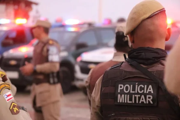 Foto colorida da Polícia Militar (PM) da Bahia - Metrópoles