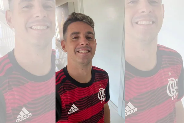 Foto colorida de Oscar no Flamengo - Metrópoles
