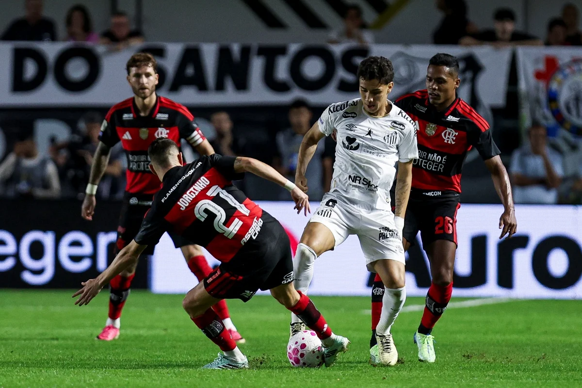 Santos e Flamengo duelaram pela 29ª rodada do Brasileirão Santos e Flamengo duelaram pela 29ª rodada do Brasileirão