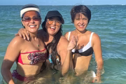 Maiara, Maraisa e a mãe 